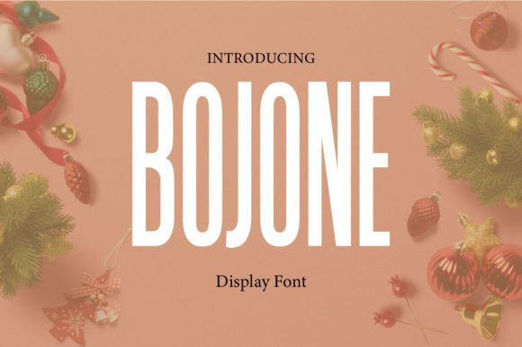 Bojone: A Display Font That Feels Like Home