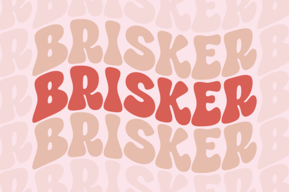 Brisker: A Groovy Display Font for Small Business Branding