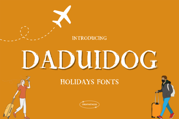 Daduidog: A Holiday Font That Feels Like Home