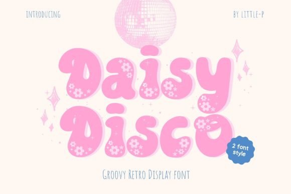 Daisy Disco: A Retro Display Font for Editorial Charm