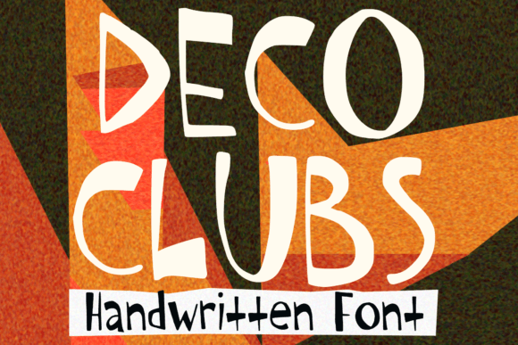 Deco Clubs: A Display Font That Brings Art Deco Charm to Real Branding Projects