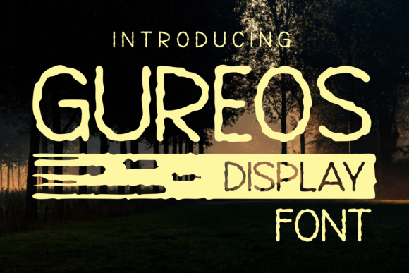 Gureos: A Display Font That Earns Its Space