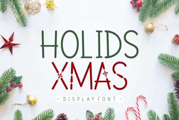Holids Xmas: A Strategic Display Font for Holiday Campaigns