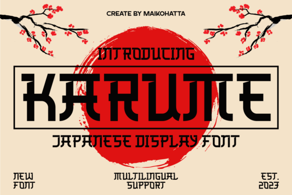 Karume: A Display Typeface That Elevates Digital Brand Identity