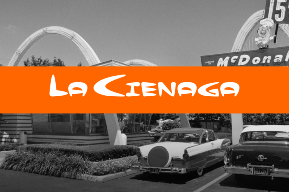 La Cienaga: A Display Font with Editorial Charm