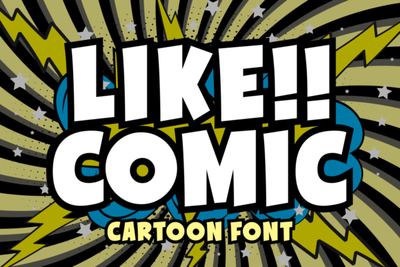 Like Comic: A Cheerful Display Font That Makes Your Brand Stick