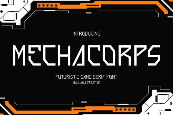 Mecha Corps: A Futuristic Display Font for Scroll-Stopping Campaigns