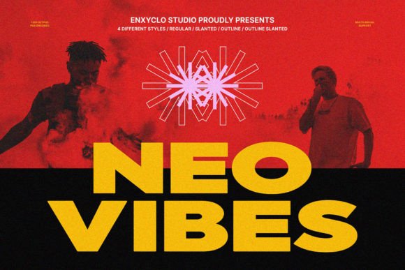 Neovibes: A Display Font That Anchors Editorial Mood