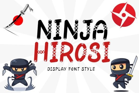 Ninja Hirosi: A Display Font with Quiet Charm