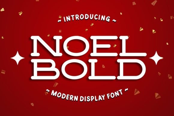 Noel Bold: A Festive Display Font with Editorial Warmth