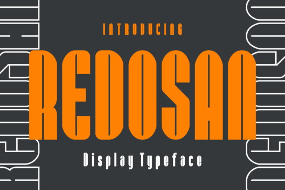 Redosan: A Distinctive Display Font for Digital Branding