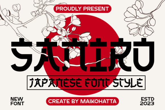 Saniro: A Display Font That Elevates Real Small Business Branding