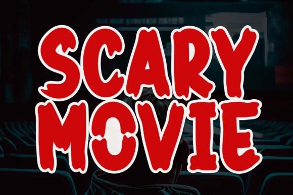 Scary Movie Font: A Bold Display Typeface for Memorable Branding