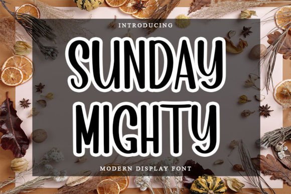 Sunday Mighty: A Display Font That Anchors Editorial Calm