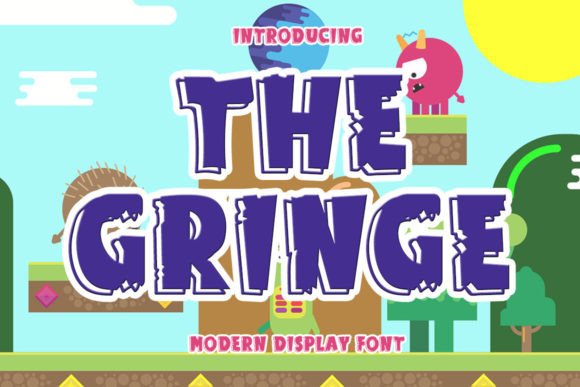 The Gringe: A Modern Display Font That Strengthens Your Brand